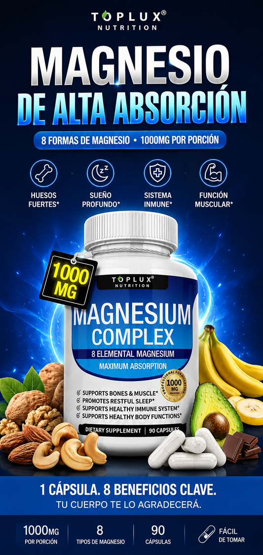 Menos cansancio, más energía: Magnesio que ayuda a tu cuerpo a recuperarse