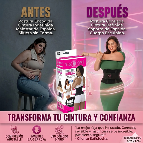 MissBelt: La silueta que sueñas, la seguridad que necesitas.